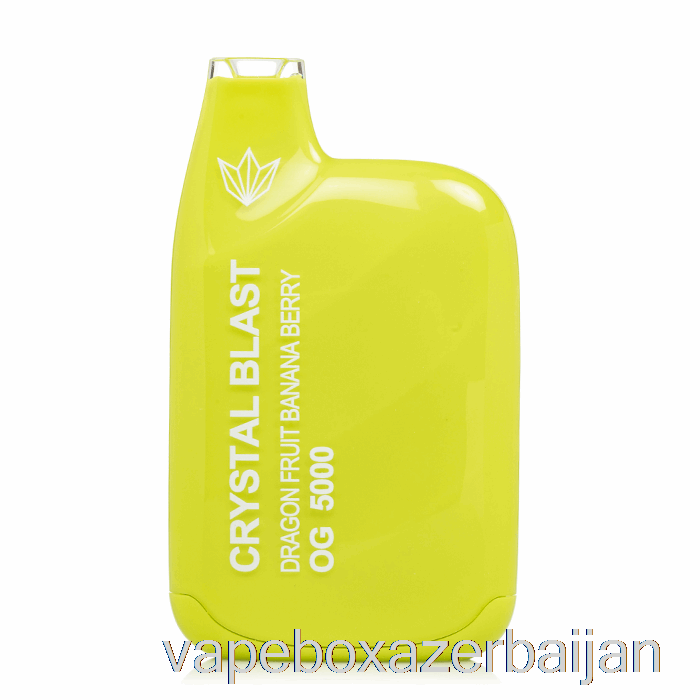 E-Juice Vape Crystal Blast OG5000 Disposable Dragonfruit Banana Berry